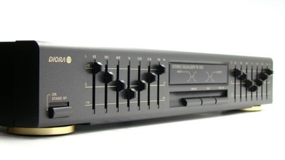 Korektor graficzny equalizer DIORA FS 502 - zadbany! Oryginalna plomba