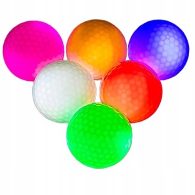 3pcs Glow Golf Balls Led Golf Balls Glow In The