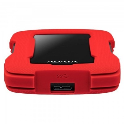 ADATA HDD HD330 2TB USB 3.1 BLACK RED