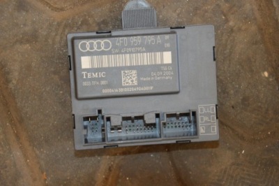 Audi a6 c6 модуль двері лівий задня 4f0959795a фото №1