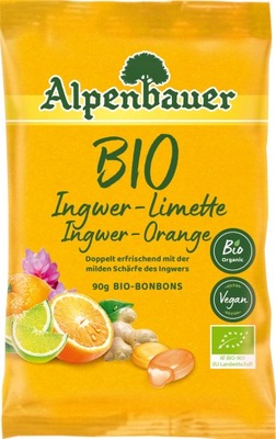 CUKIERKI Z NADZIENIEM BIO 90 g - ALPENBAUER