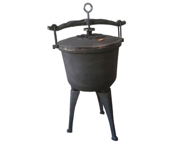 kociołek żeliwny 8l