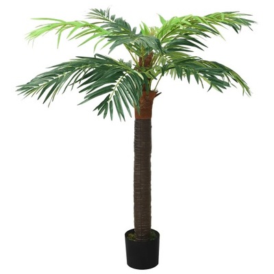 Naturalna palma daktylowa 180-190 cm, z doniczką, zielona