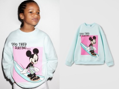 ZARA bluza dresowa z Myszką Miki Mickey Disney