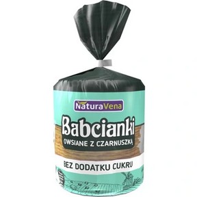 NaturAvena Babcianki Owsiane z Czarnuszką 100g