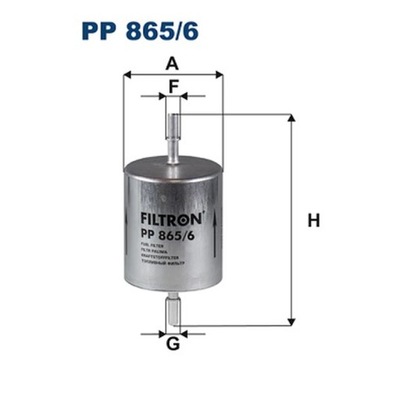 FILTRO COMBUSTIBLES FILTRON PP 865/6  