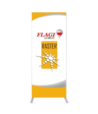 Ścianka Tekstylna Prosta 200x85 z nadr. 2-str.