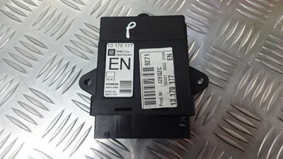 Модуль блок керування двері правий перед opel signum 13170177en фото №1