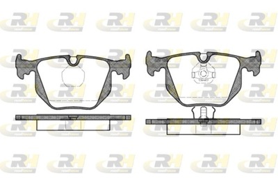 КОЛОДКИ ГАЛЬМІВНІ ЗАДНЄ BMW 3/5/7/8
