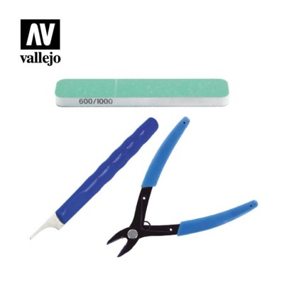 VALLEJO T11002 Plastic Models Preparation Tool Kit