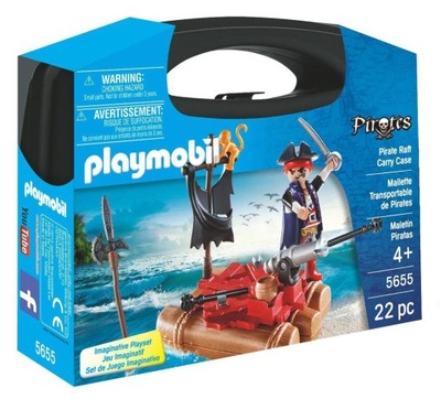 Playmobil Piraci 5655 Skrzynka Tratwa Piratów