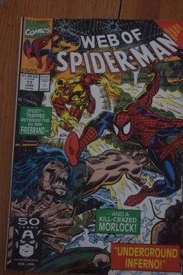 Web of Spider-Man vol.1 #77 rok 1991