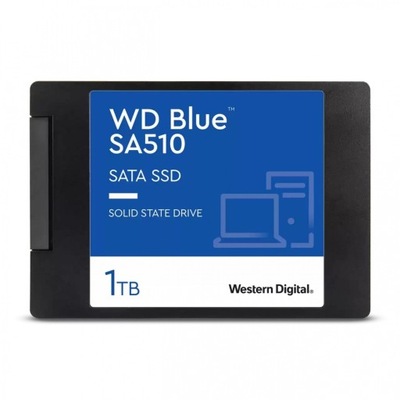 Dysk SSD WD Blue 1TB SA510 2,5 cala WDS100T3B0A