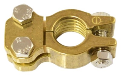 Клема mosiężna акумулятор супорт акумулятор мінус фото №1