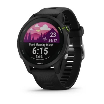 Zegarek sportowy Garmin Forerunner 255 Music czarny