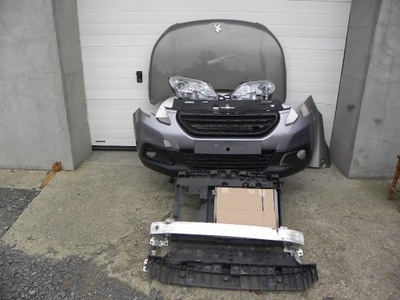 Peugeot 2008 капот, лампы, бампер фото №1