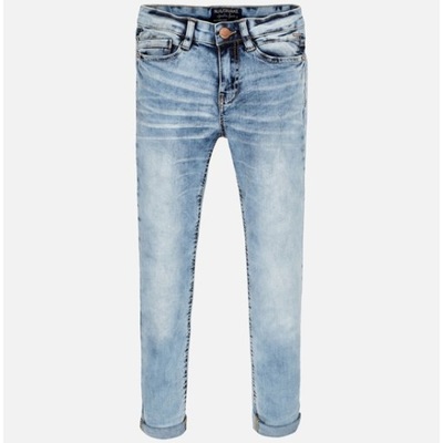 Spodnie jeans slim chłopięce Mayoral 6513-49 r.140