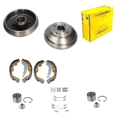 Тормозные барабаны тормозные колодки подшипник suzuki swift 2005- kpl фото №1