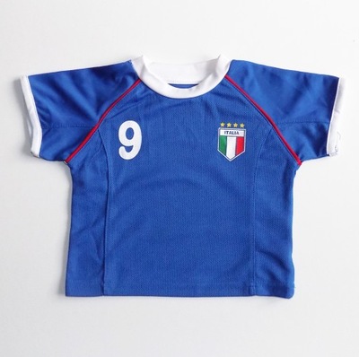 T-shirt Koszulka CHŁOPIĘCA Sportowa Italia roz. 74-80 cm A960