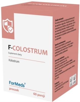 F-COLOSTRUM ilość porcji: 60 Formeds kolostrum