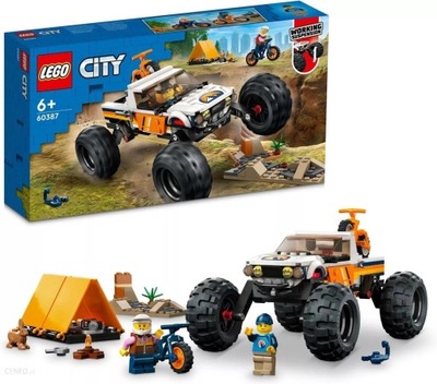 LEGO City 60387 Przygody samochodem terenowym 4x4