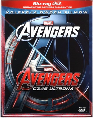 AVENGERS+AVENGERS: CZAS ULTRONA [4XBLU-RAY 3D]