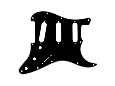 Pickguard SSS FENDER 0991359000 (BK)