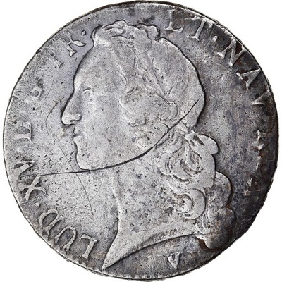 Moneta, Francja, Louis XV, Écu au bandeau, 1767, A