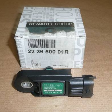 Renault оригінальний номер 223650001r датчик тиску map датчик фото №1