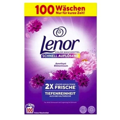 Lenor Color Amethyst Proszek Do Koloru 100p 6kg Orginalny