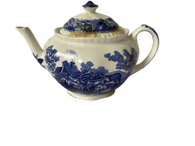 Stary angielski imbryk do parzenia herbaty