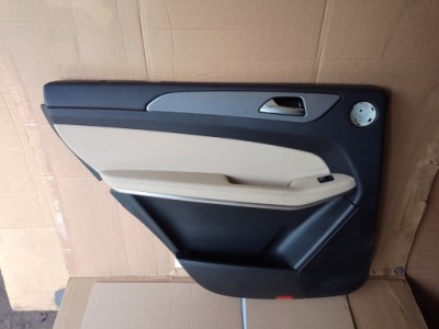 Обивка обшивка дверь левый задняя mercedes gls w166 фото №1