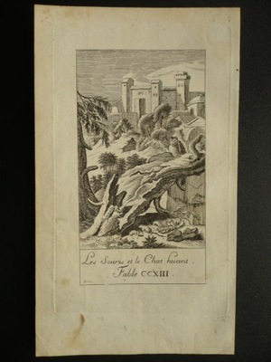La Fontegne, O myszach i sowie, oryg. 1776