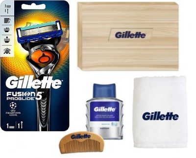 Gillette zestaw Fusion Proglide 5 sensitive box