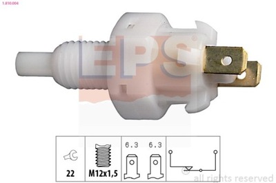 CONMUTADOR DE LUZ LUZ DE FRENADO OPEL 1-810-004  