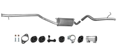 Ford transit connect 1.8 d lwb гасник + труба фото №1