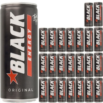 Black napój energetyczny puszka 24x250ml