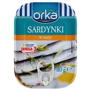 ORKA SARDYNKI W OLEJU 110G