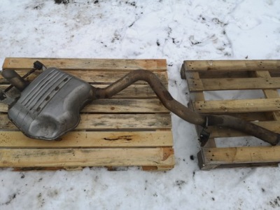 Гасник кінцевий вихлоп mercedes w222 s350 cdi фото №1