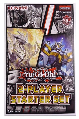 Oryginalne Karty KONAMI Yu-Gi-Oh! YGO TCG 2-Player Starter Set ENGLISH