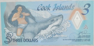 16.xx.Wyspy Cooka, 3 Dolary 2021, St.1