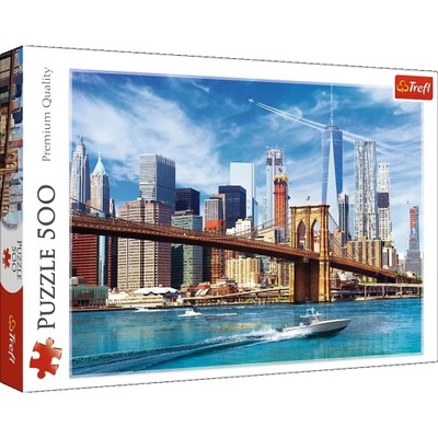 Piękne puzzle dla dorosłych 500 Widok na Nowy Jork