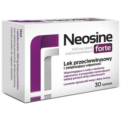 Neosine Forte lek przeciwwirusowy odporność 30x