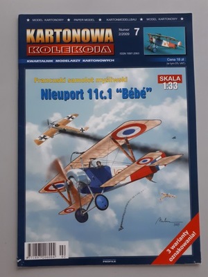 KARTONOWA KOLEKCJA 2/2009 NIEUPORT 11c.1 "BEBE"