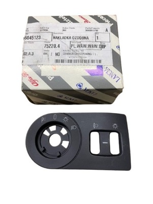 Alfa romeo 166 рамка панель света czarna оригинальный номер фото №1