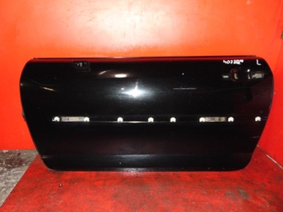 Peugeot 407 coupe 04- дверь левая ktvd чёрные фото №1