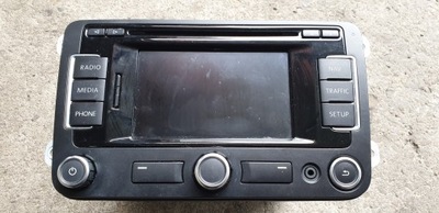 Радіо cd навігація seat leon ii 2009- 5p0035191e фото №1