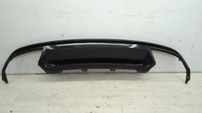 Skoda octavia vrs rs iv накладка бампера задняя фото №1