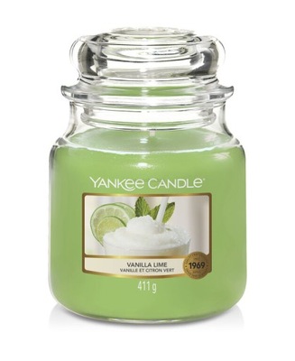 Vanilla Lime Yankee Candle - Średnia świeca