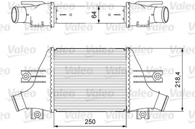 VALEO 818638 RADIATOR AIR CHARGER  